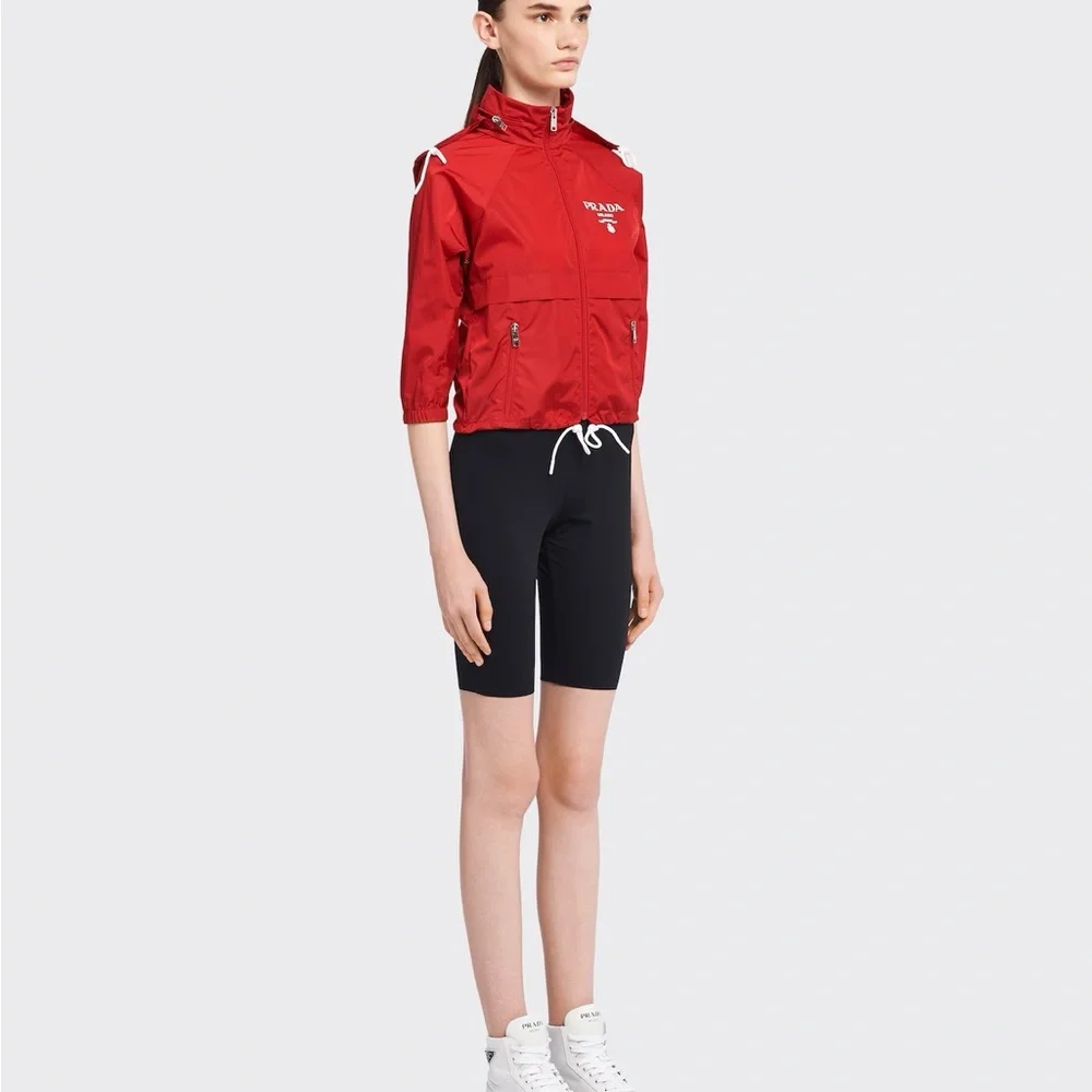 PRADA Light Re-Nylon rain jacket size 36 Italian Xxs - Picture 4 of 6
